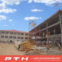 Armazém personalizado da construção de aço do período grande do projeto de 2015 Pth